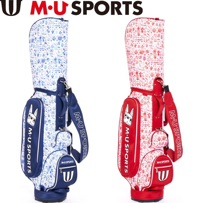M・U SPORTS　MUスポーツ　703D1122 キャディバッグ　レギュラーソール | ゴルフアトラス