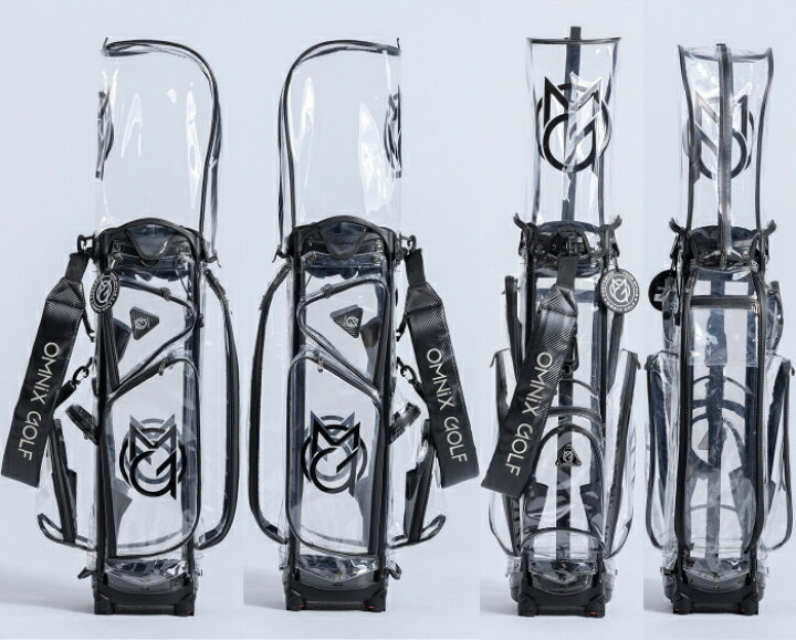 楽天市場】OMNIX オムニクス Clear CADDIE BAG クリアー キャディ 