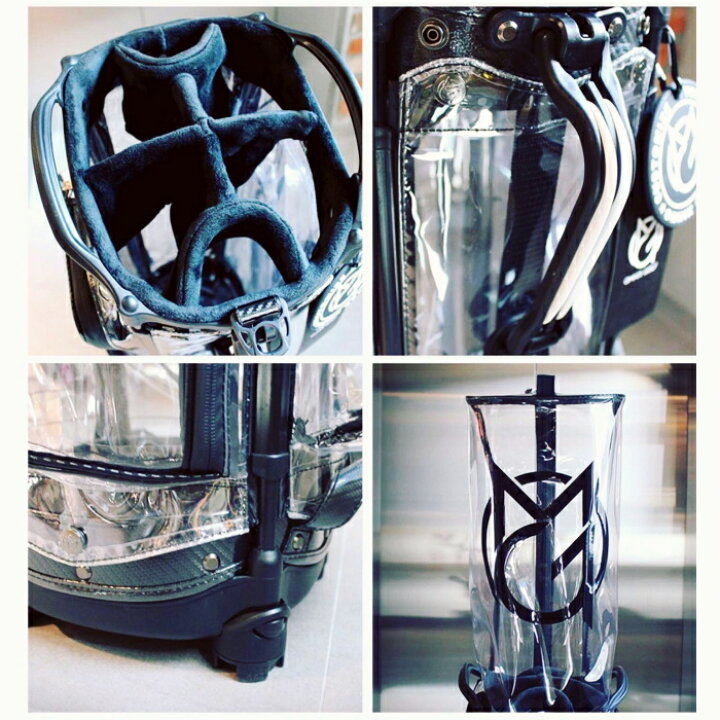 楽天市場】OMNIX オムニクス Clear CADDIE BAG クリアー キャディ 