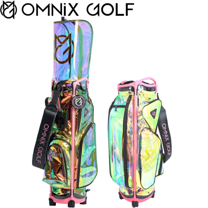楽天市場】OMNIX オムニクス Rainbow CADDIE BAG レインボー キャディ 