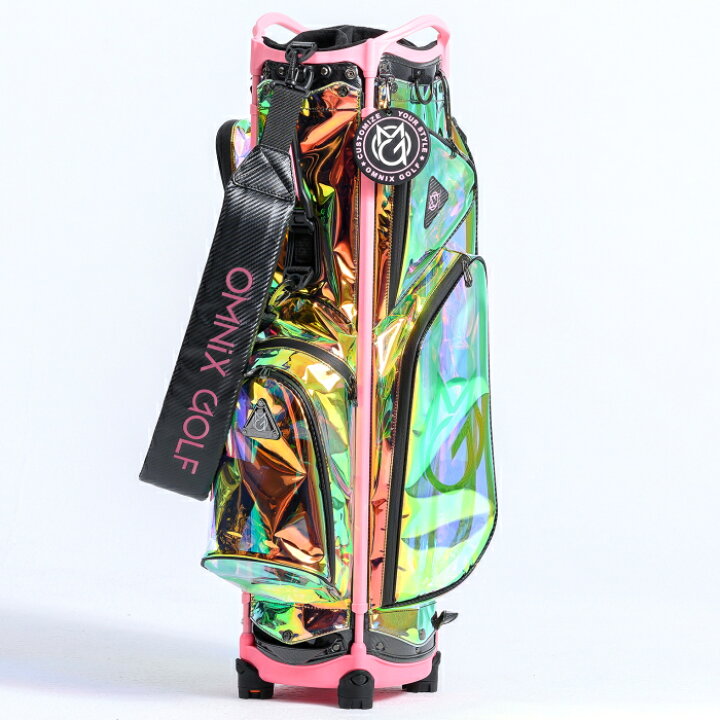 楽天市場】OMNIX オムニクス Rainbow CADDIE BAG レインボー キャディ 