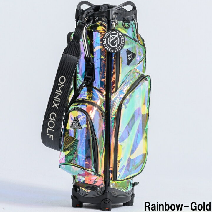 楽天市場】OMNIX オムニクス Rainbow CADDIE BAG レインボー キャディ 