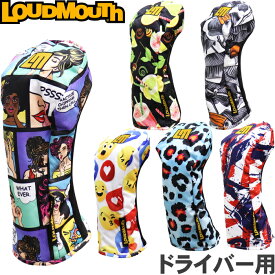 LOUDMOUTH ラウドマウス ドライバー用ヘッドカバー　LM-HC0009/DR　リバーシブルタイプ