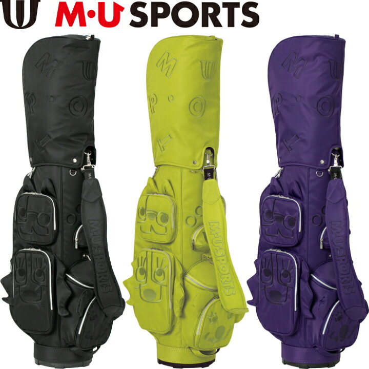 楽天市場】M・U SPORTS MUスポーツ 703D6102 キャディバッグ 