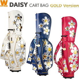 WINWIN STYLE　ウィンウィンスタイル　DAISY CART BAG デイジー カートバッグ　GOLD Version　キャディバッグ