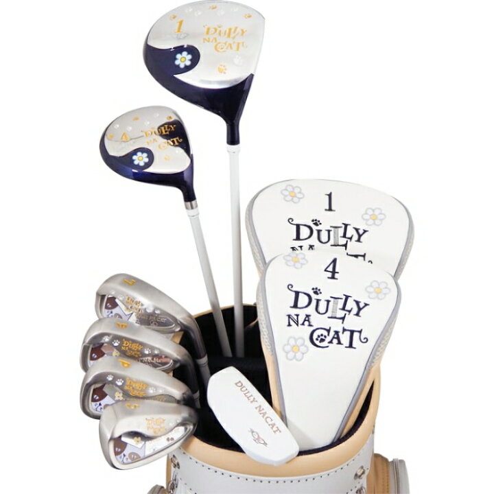 楽天市場】DULLY NA CAT ダリーナキャット レディース ゴルフセット DN 