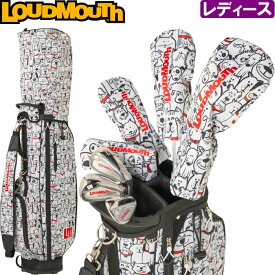 LOUDMOUTH ラウドマウス LM-LS0003 レディース ゴルフセット クラブ7本＋キャディバッグ付