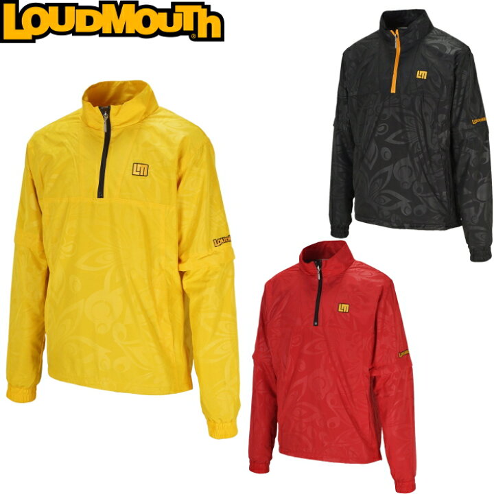 楽天市場】Loudmouth ラウドマウス 2WAY ハーフジップ ブルゾン 779201 