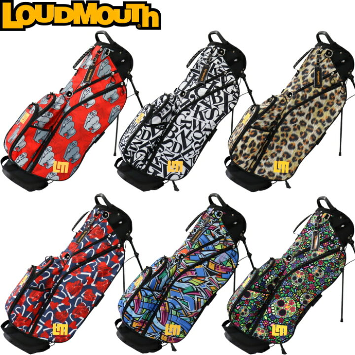 楽天市場】LOUDMOUTH ラウドマウス LM-CB0021 8.5型 スタンドキャディ 