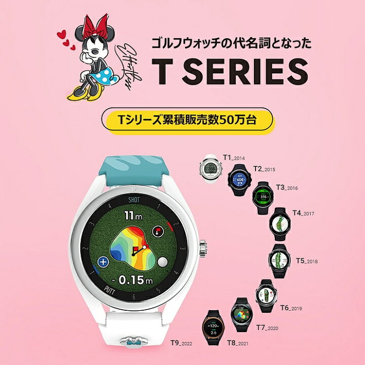 楽天市場】Voice Caddie ボイスキャディ T9 Minnie ゴルフウォッチ 