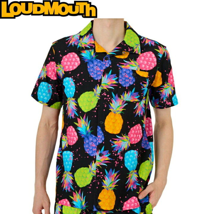 楽天市場】Loudmouth ラウドマウス 半袖シャツ 763608-281 Electric 