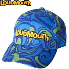 Loudmouth ラウドマウス ゴルフキャップ 763902-353　Flourescent Marble　フルーレセントマーブル　【ユニセックス/ゴルフウェア】