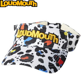 Loudmouth ラウドマウス サンバイザー 763903-352　Neon Leopard　ネオンレオパード　【ユニセックス/ゴルフウェア】
