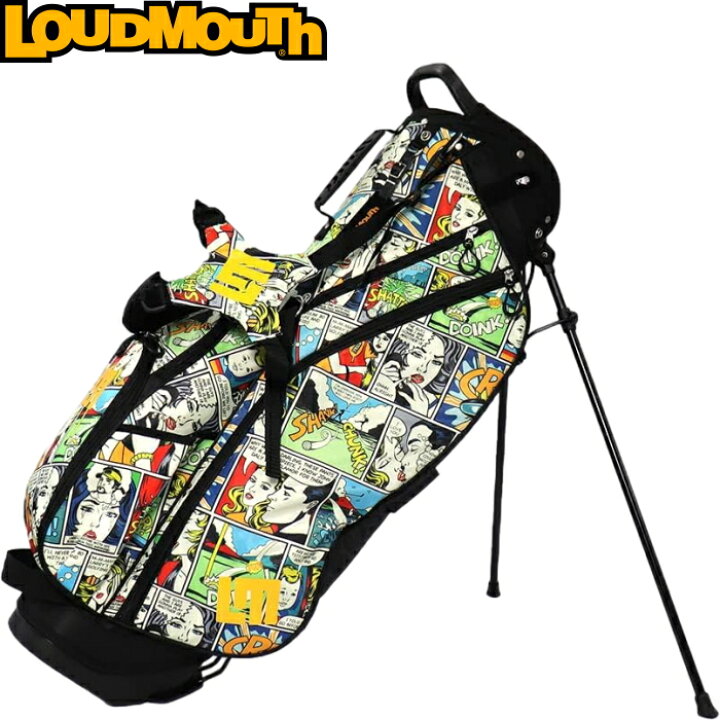 楽天市場】LOUDMOUTH ラウドマウス LM-CB0010 8.5型 スタンドキャディ 