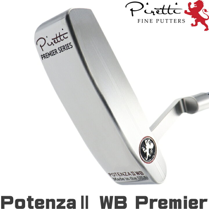 楽天市場】Piretti ピレッティ ポテンザ2 WB プレミアシリーズ パター 