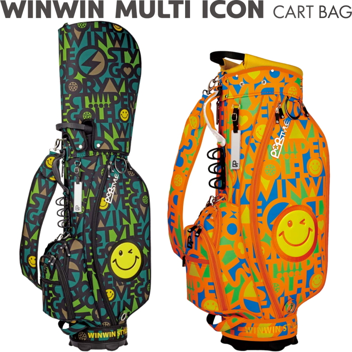 <BR>WINWIN STYLE　ウィンウィンスタイル WINWIN MULTI ICON マルチアイコン カートバッグ