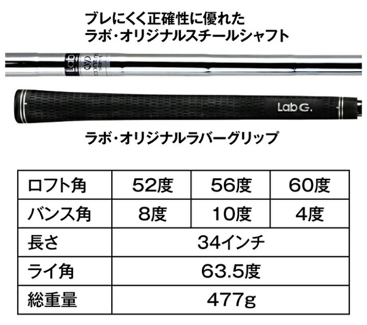 楽天市場】CHIPPER Lab チッパーラボ チッパーウェッジ スチール 