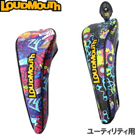 LOUDMOUTH ラウドマウス ユーティリティ用ヘッドカバー LM-HC0013/UT 【GeometrySkull（372）/CrazyGraff（377）】