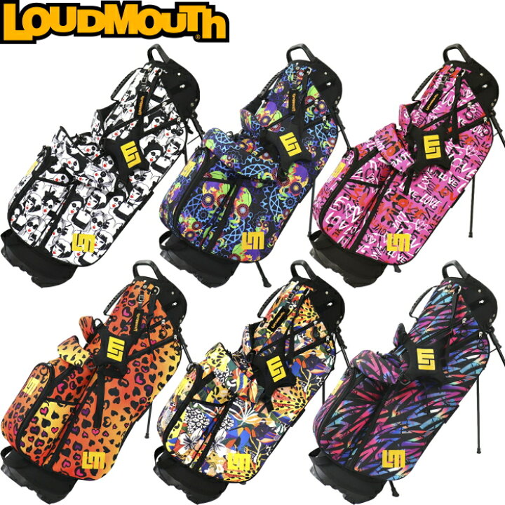 LOUDMOUTH ラウドマウス LM-CB0021 8.5型 スタンドキャディバッグ 