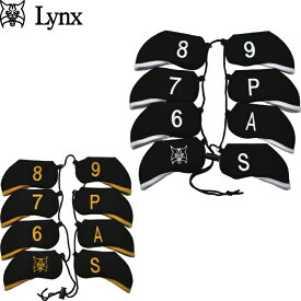 【メール便発送可】 Lynx リンクス　アイアンカバー 8個セット（6-9,P,A,S,猫マーク）　