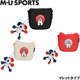 M・U SPORTS　MUスポーツ 703J6530 相良刺繍トンネルモチーフ スパイダータイプ パターカバー（マレットタイプ）