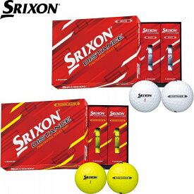 SRIXON スリクソン DISTANCE ディスタンス ゴルフボール　1ダース（12個入） 2022年モデル