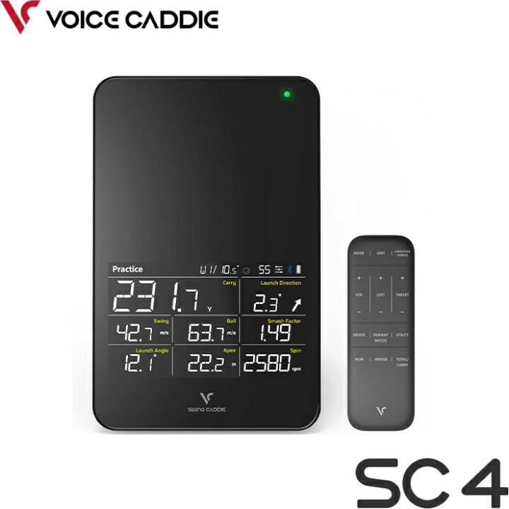 楽天市場】Voice Caddie ボイスキャディ SC4 スイングキャディ 自立型 