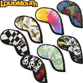 【ネコポス送料無料】LOUDMOUTH ラウドマウス アイアンカバー 単品用 LM-HC0019/IR　窓付タイプ