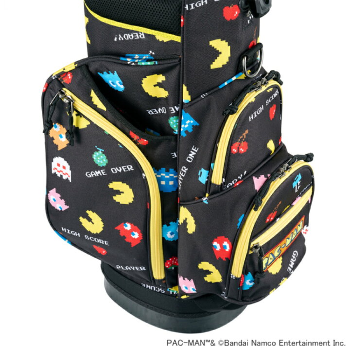 楽天市場】PAC-MAN パックマン キャディバッグ イエロー OCB0008 