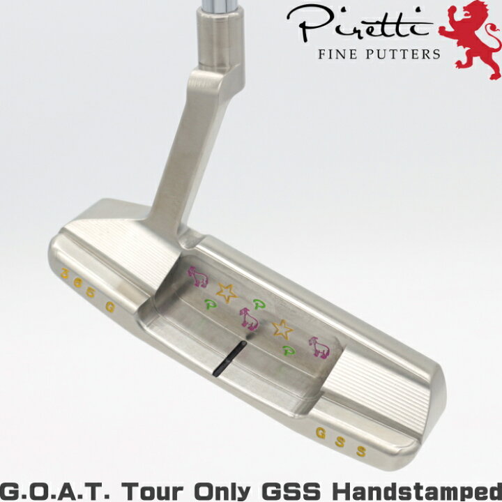 楽天市場】【世界に1本】Piretti ピレッティ パター GOAT ツアー 
