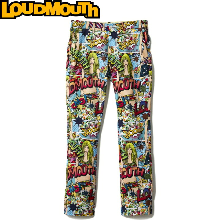 楽天市場】Loudmouth ラウドマウス メンズ ストレッチツイル 柄パンツ 