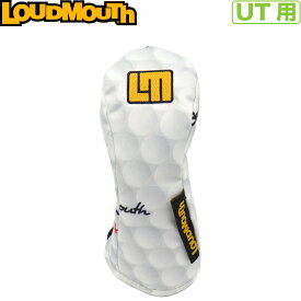 LOUDMOUTH ラウドマウス ユーティリティ用ヘッドカバー　LM-HC0020/UT　Golf Balls（067）ゴルフボール