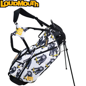 【限定販売カラー】LOUDMOUTH ラウドマウス　LM-CB0010　8.5型 スタンドキャディバッグ　Chimpanzee（238）チンパンジー