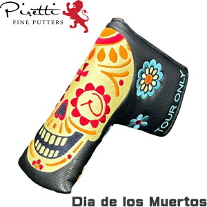 Piretti sbeB Limited Edition Putter Cover Dia de los Muertos ~ebhGfBV p^[ Jo[ fBA f GgX