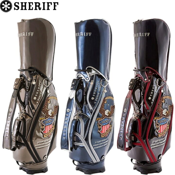 楽天市場】SHERIFF シェリフ イーグルシリーズ SFE-002 キャディバッグ 