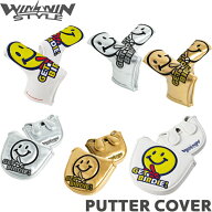 WINWIN STYLE　ウィンウィンスタイル　GET BIRDIE! パターカバー　ピンタイプ/マレットタイプ