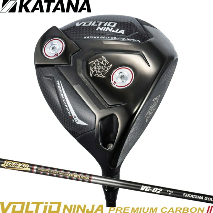 楽天市場】KATANA GOLF カタナゴルフ VOLTIO NINJA ボルティオ 