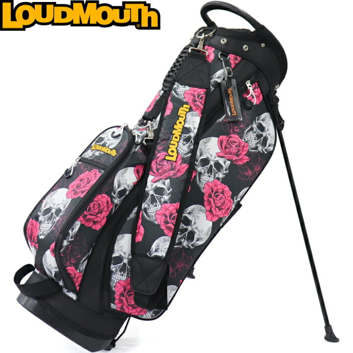 楽天市場】LOUDMOUTH ラウドマウス LM-CB0031 スタンドキャディバッグ 