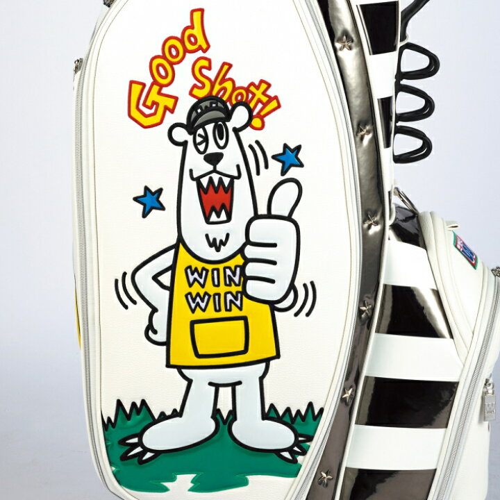 楽天市場】WINWIN STYLE ウィンウィンスタイル CADDY BEAR CART BAG 