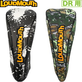LOUDMOUTH ラウドマウス ドライバー用ヘッドカバー LM-HC0018/DR 【Dipstick（023）/Tags Camo（159）】