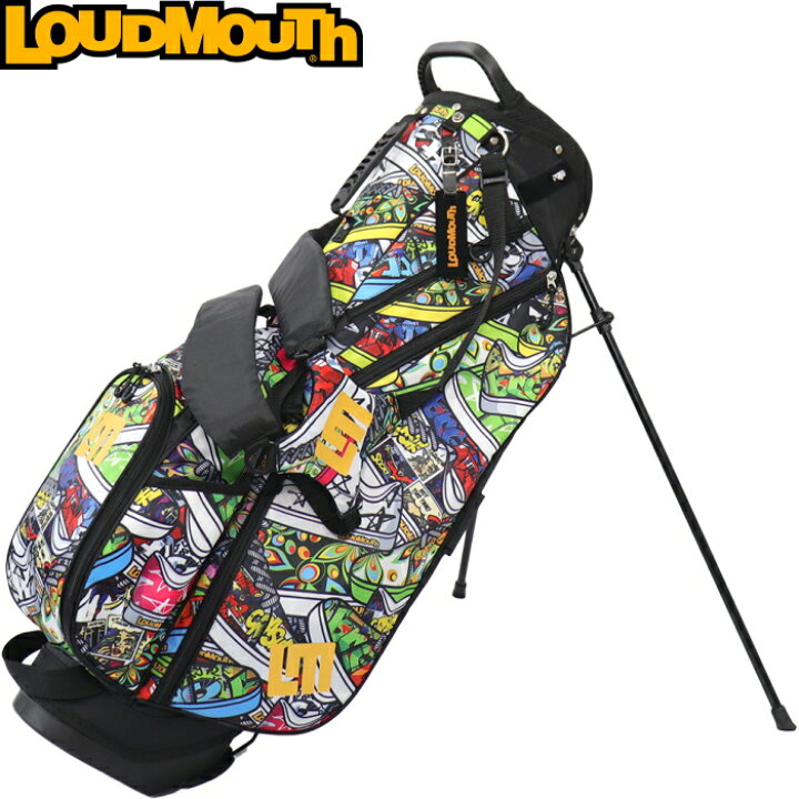 楽天市場】LOUDMOUTH ラウドマウス LM-CB0010 8.5型 スタンドキャディ 