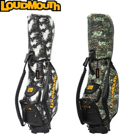 LOUDMOUTH ラウドマウス　LM-CB0027 キャディバッグ 9型 【Dipstick（023）/Tags Camo（159）】