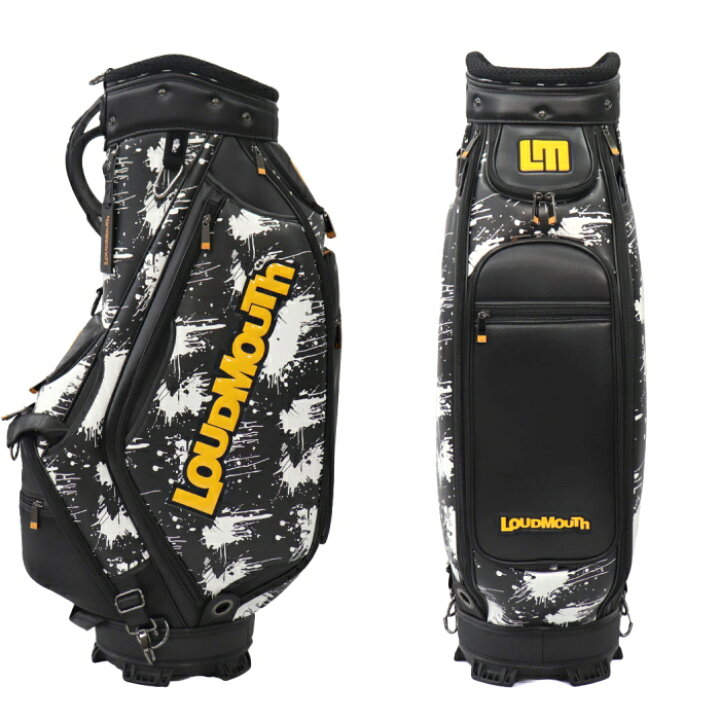 楽天市場】LOUDMOUTH ラウドマウス LM-CB0027 キャディバッグ 9型 