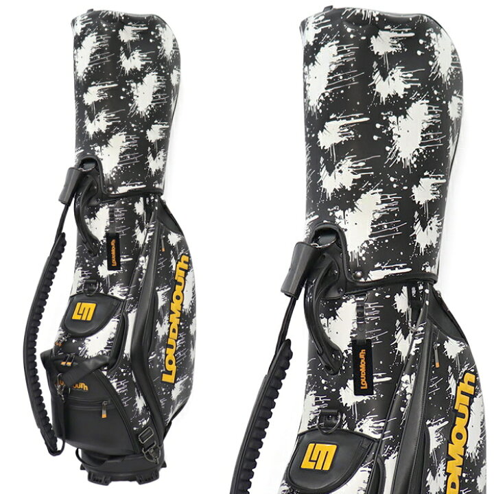 楽天市場】LOUDMOUTH ラウドマウス LM-CB0027 キャディバッグ 9型 