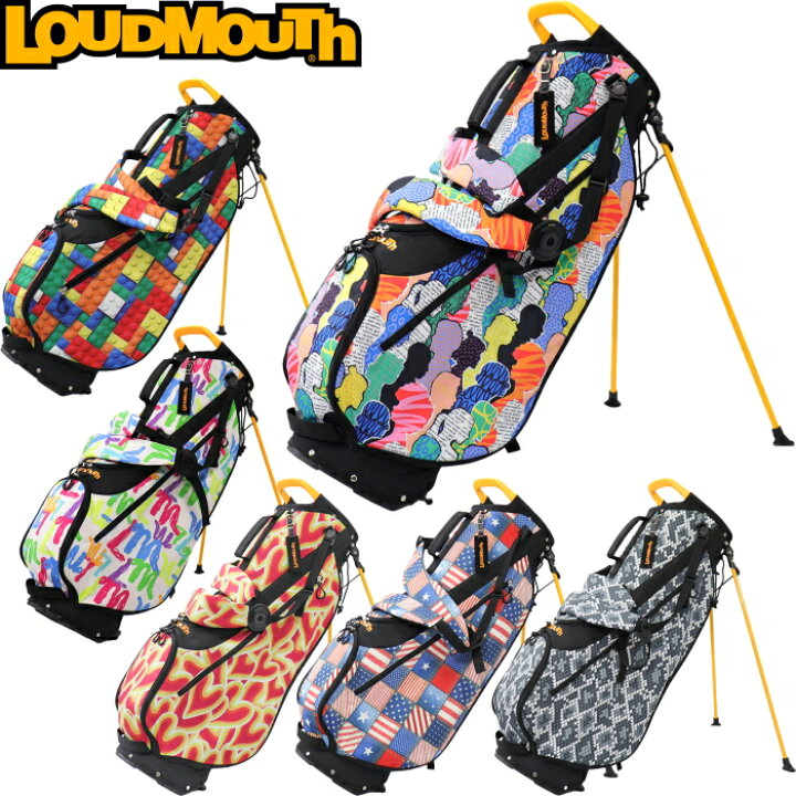 楽天市場】LOUDMOUTH ラウドマウス LM-CB0029 8.5型 スタンドキャディ 