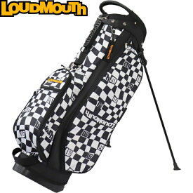 LOUDMOUTH ラウドマウス LM-CB0031 スタンドキャディバッグ 8.5型　Formu Loud（399）フォーミュラウド　47インチ対応 メンズ/レディース