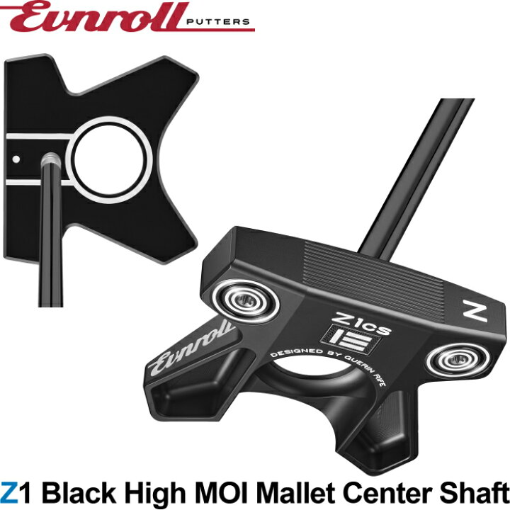 楽天市場】EVNROLL イーブンロール ZERO Z1 CS パター センター 