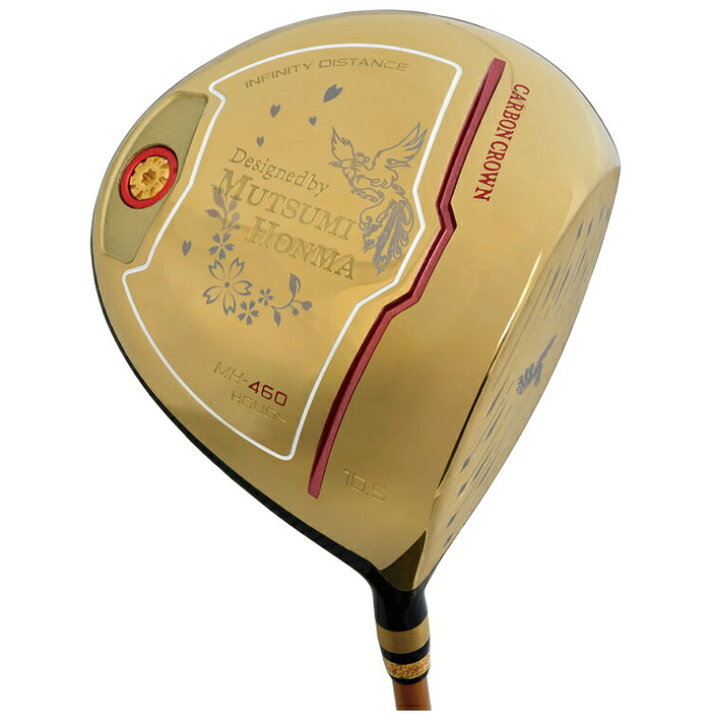 楽天市場】ムツミ ホンマ 鳳凰 MH460 カーボンクラウン ドライバー MH 