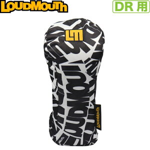 LOUDMOUTH ���E�h�}�E�X �h���C�o�[�p�w�b�h�J�o�[�@LM-HC0020/DR�@Flowing Loud�i415�j�t���[�E�B���O���E�h
