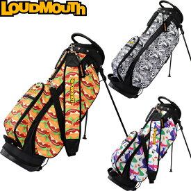 LOUDMOUTH ラウドマウス LM-CB0031 スタンドキャディバッグ 8.5型　47インチ対応 メンズ/レディース